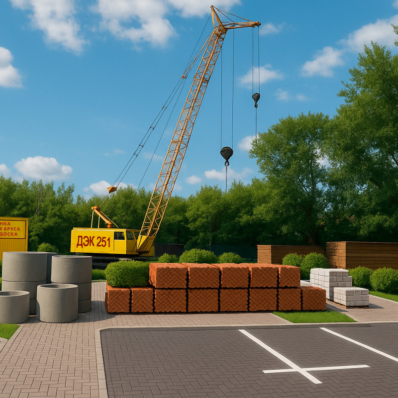 Подъемный кран ДЭК-25